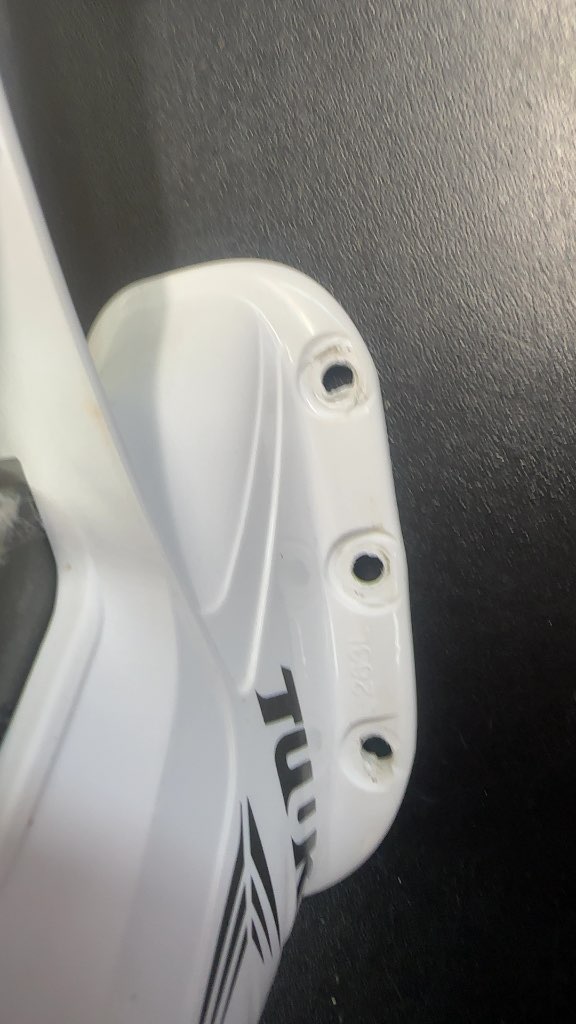 Bauer Tuuk Lightspeed Edge Holders with LS3 Steel Runners Used 263L