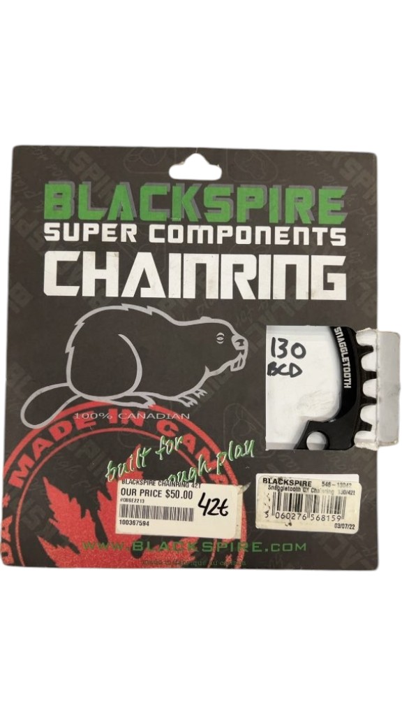 Blackspire Snaggletooth CX Chainring 42T 130 BCD New - image 1