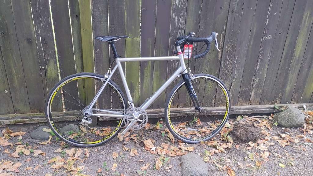 Jake the Snake Road Bike Custom Silver Limited Edition