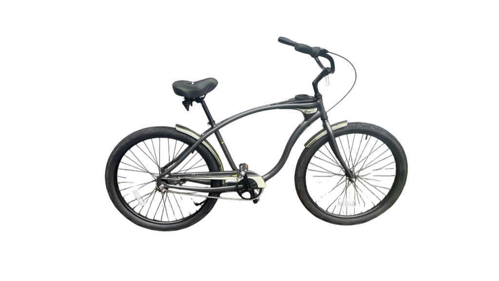 Schwinn Cruiser Bicycle 27.5" Wheel Grey/Lime very Good Condition - image 1