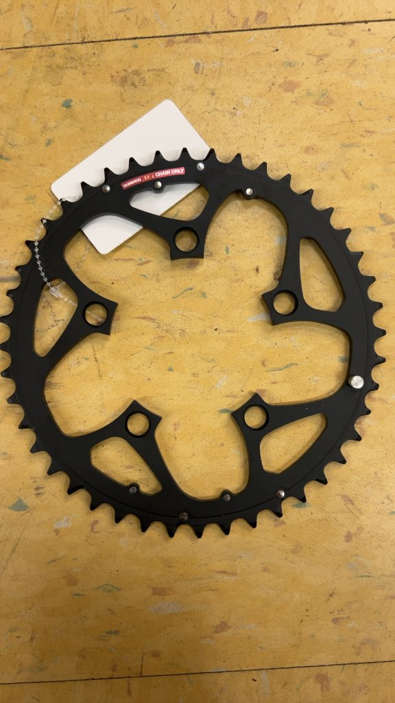 Shimano IG Chainring 44T Black 5-Bolt Good Condition