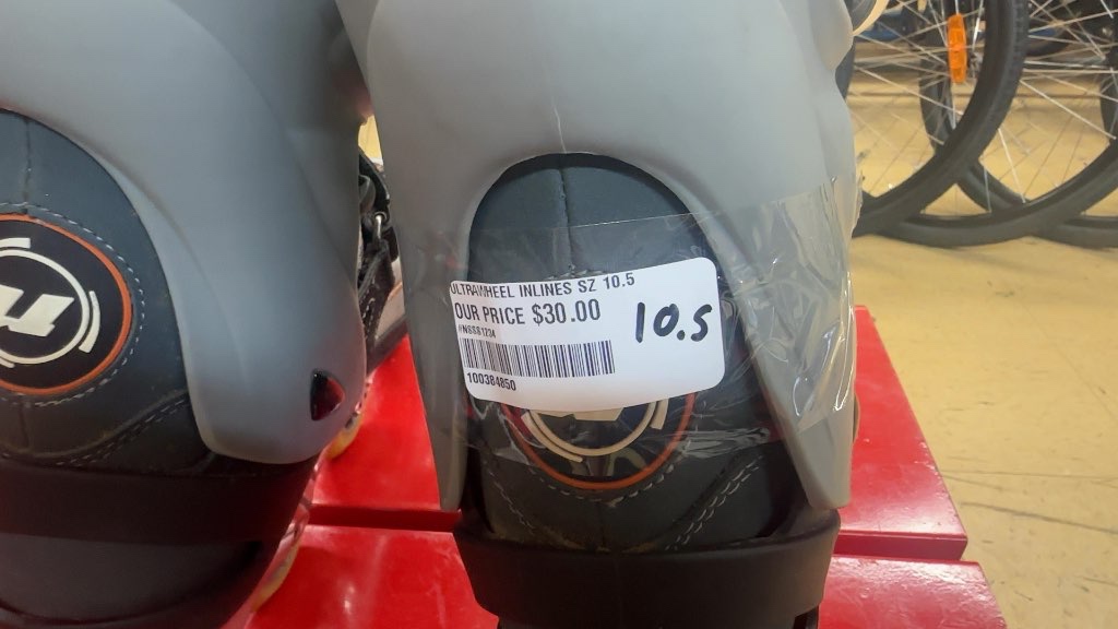 Ultra Wheel Hybrid Inline Skates Size 10.5 in great shape