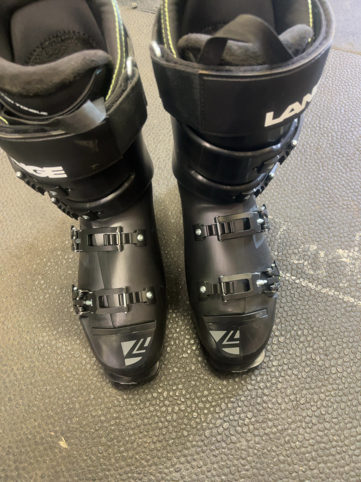 Lange RX 130 LV Ski Boots 29.5 336mm Black New