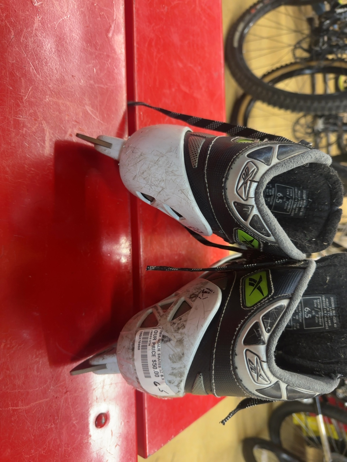 Reebok 3K Goalie Ice Skates Size 6.5