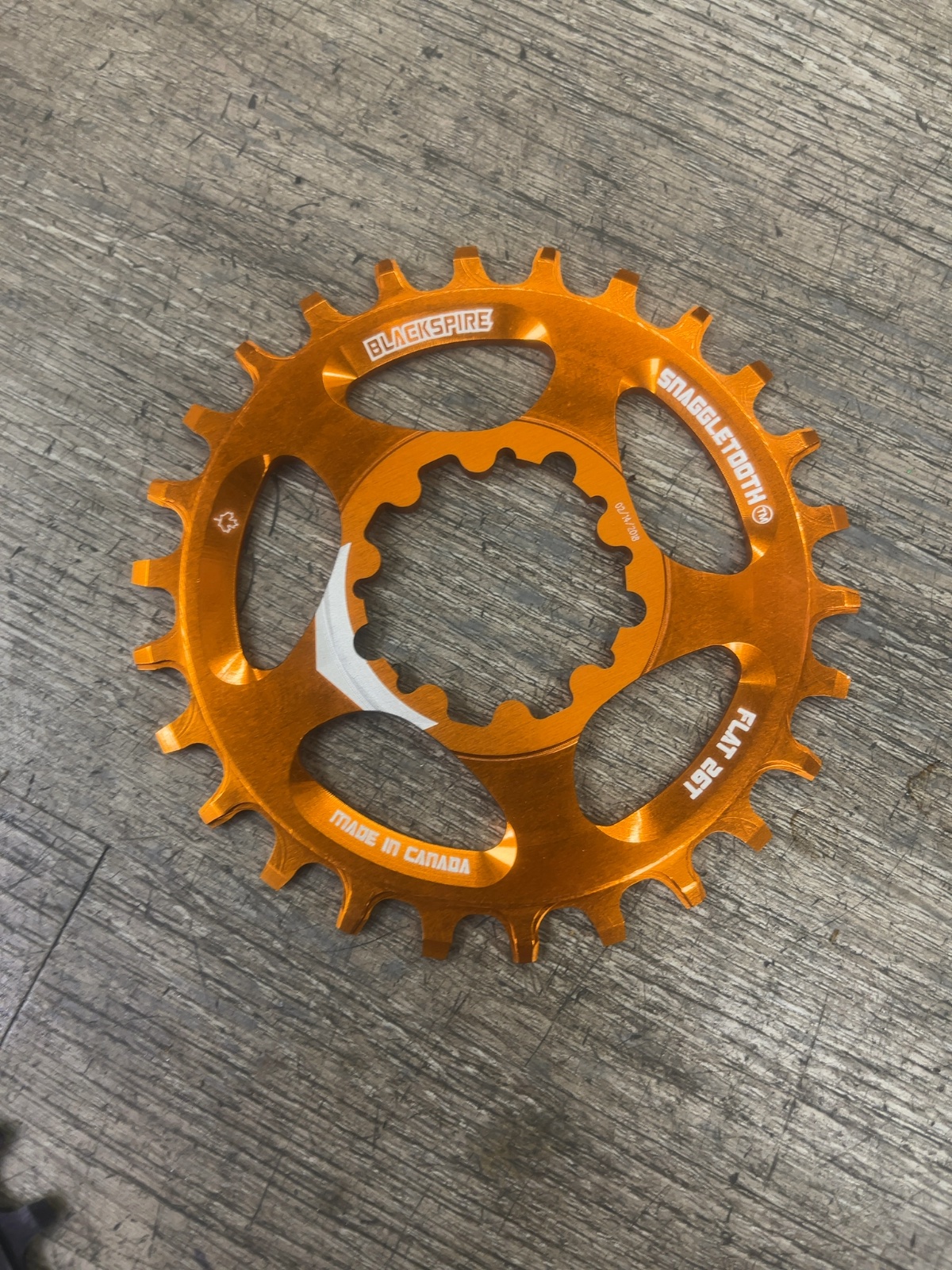 Blackspire Snaggletooth Boost 148 Cinch Chainring 30T Black Good