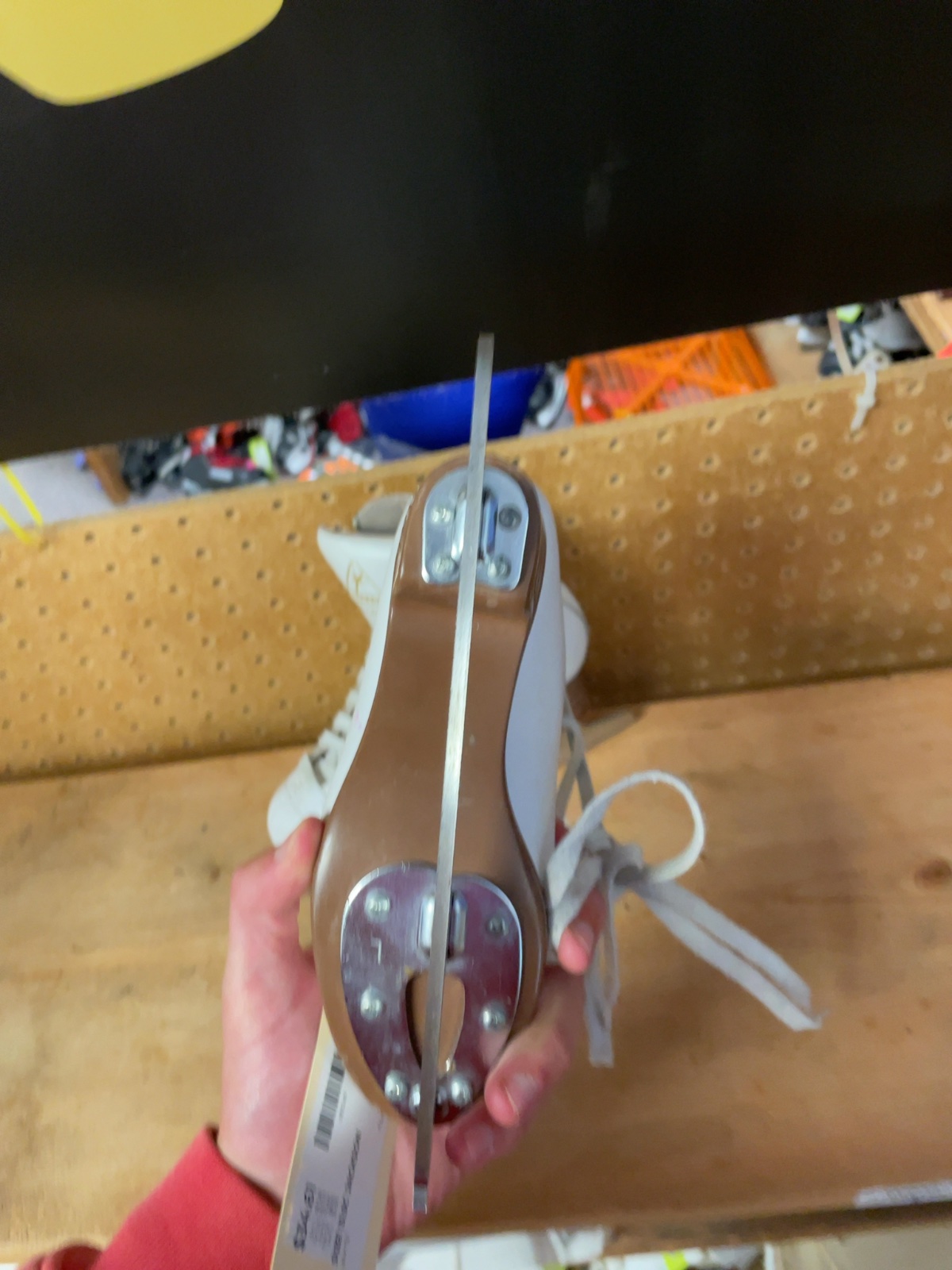 Jackson Mystique 13 1/2 C White Figure Skates