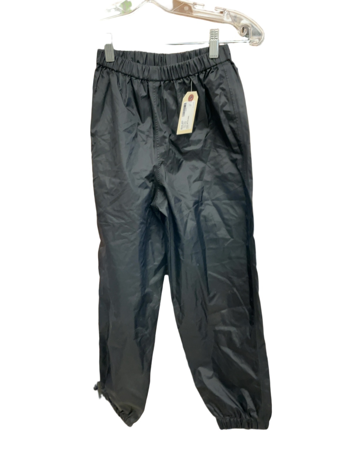 MEC Size 10 Waterproof Rain Pants Black