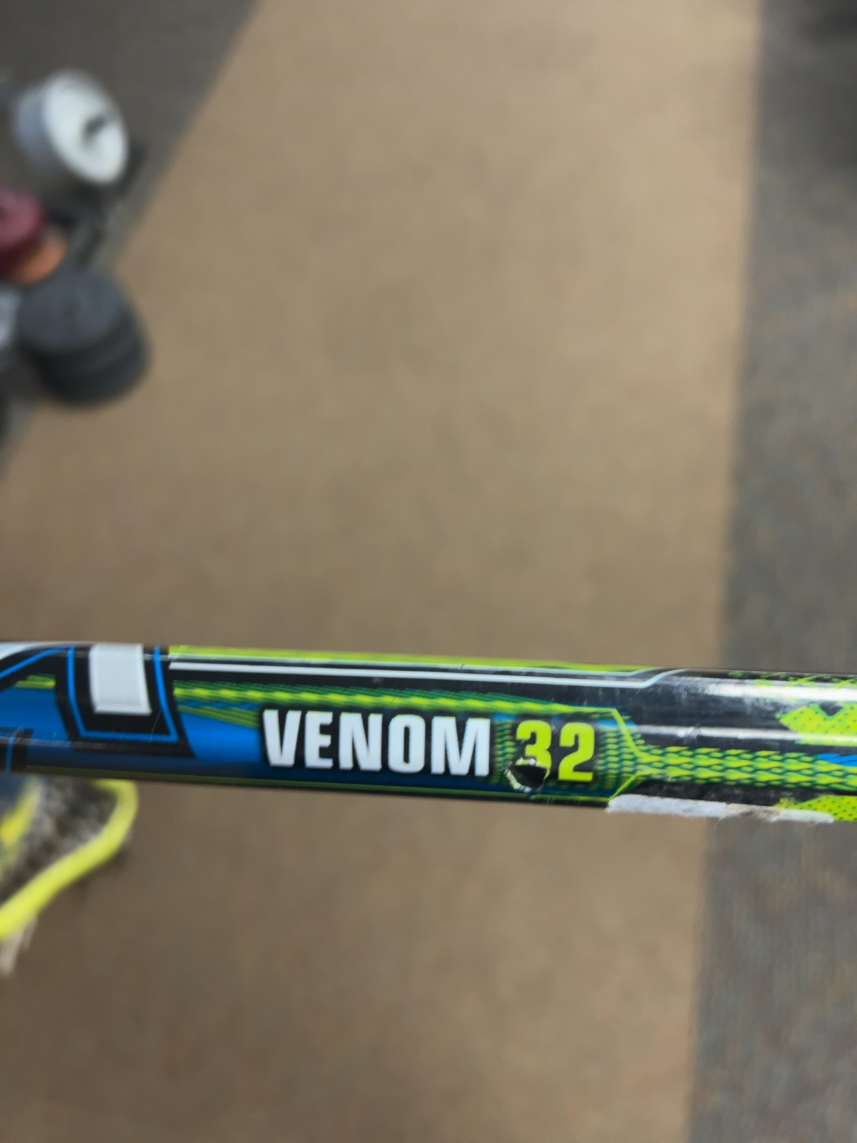 Franklin Sports Venom 32 Youth Lacrosse Stick Blue/Black Good