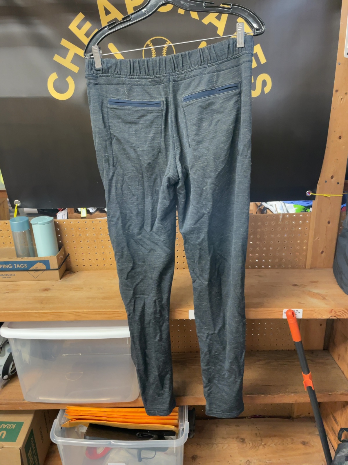 Lululemon Wool Blend Pants Size 8 Navy