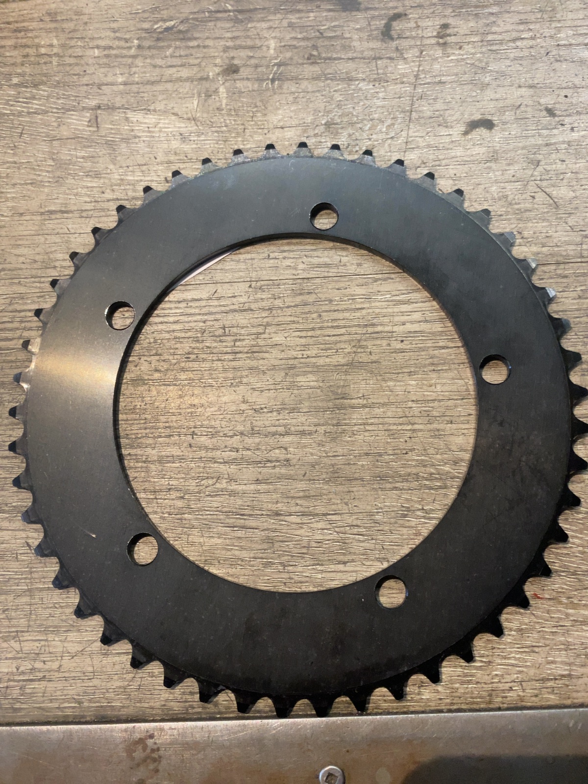 Blackspire Track Chainring 144 BCD 50T Black Like New