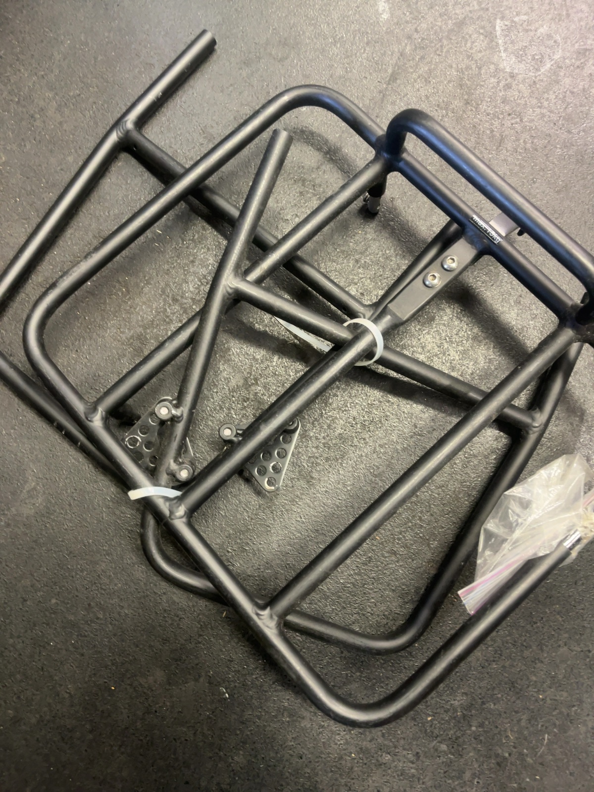 Bicycle Cargo Pannier Rack Max 15kg Black Good