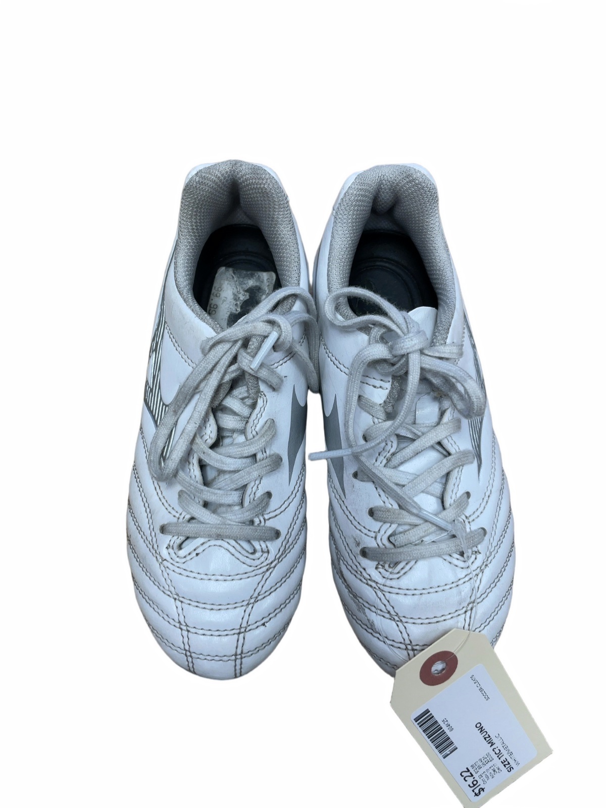 Mizuno Monarcida Neo Size 11C White/Metallic Soccer Cleats - image 1