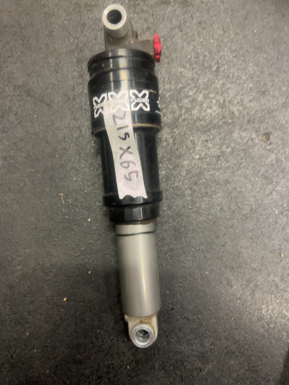 X-Fusion 02 R Rear Shock 215x65mm Air Good