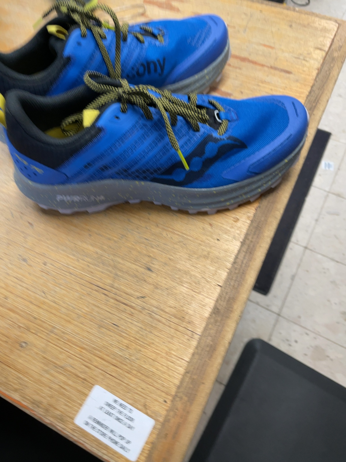 Saucony Ride TR2 Size 11 US Trail Running Shoes