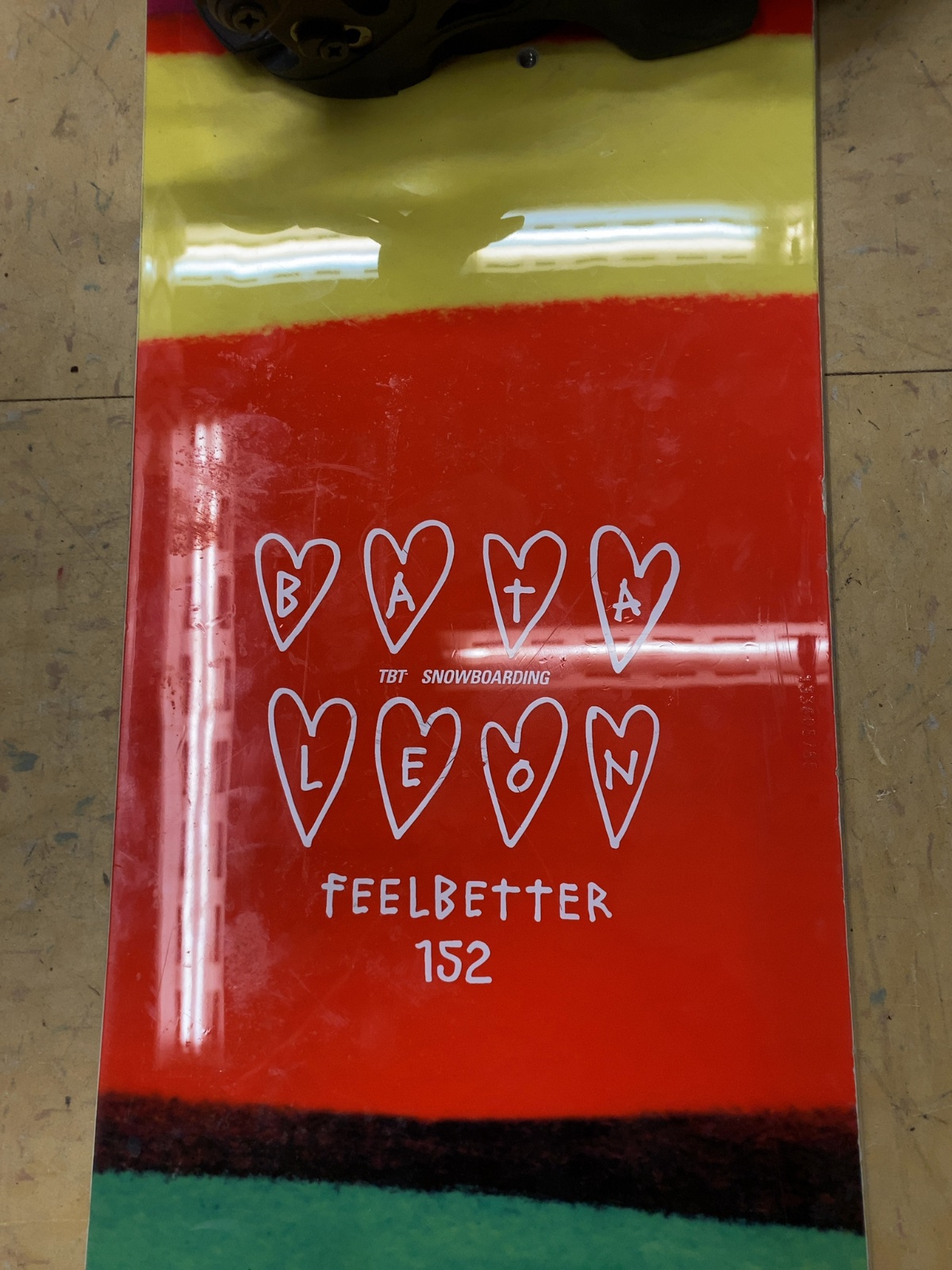 Bataleon Feelbetter Snowboard 152 cm with Bindings