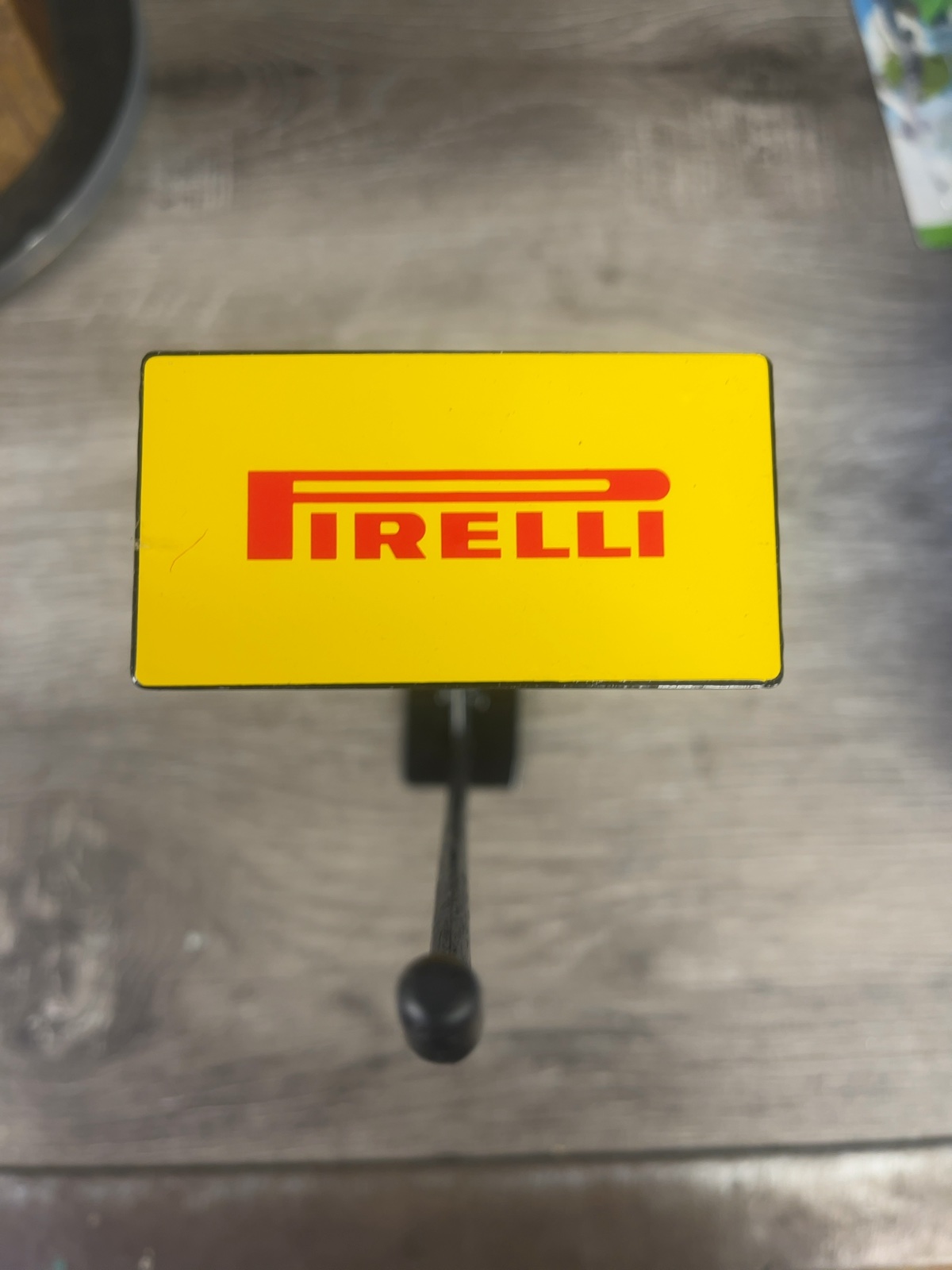 Pirelli Slatwall Display Hook Retail Tire Display Arm