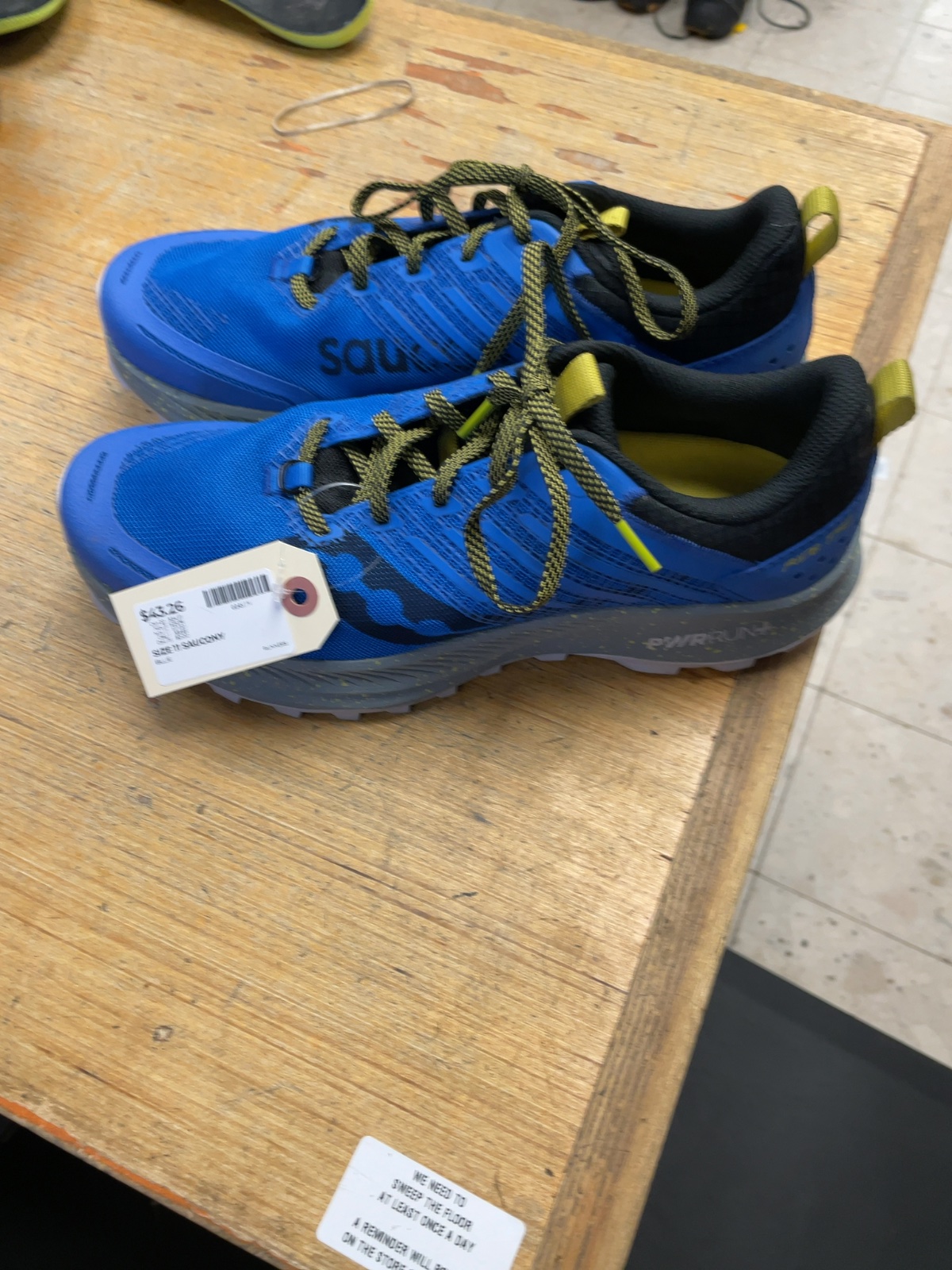 Saucony Ride TR2 Size 11 US Trail Running Shoes