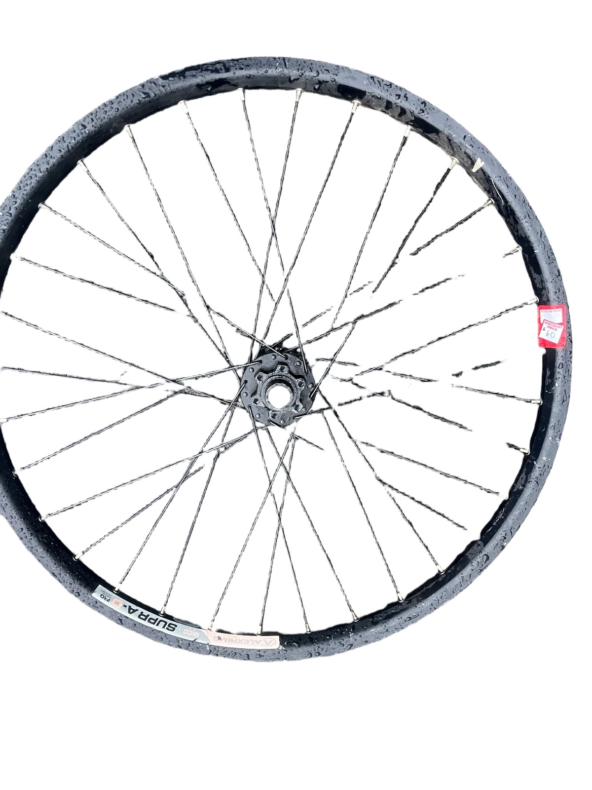 Alexrims Supra D Pro Axiom 6-Bolt Front Wheel 20mm Good 26" 20x110 TA