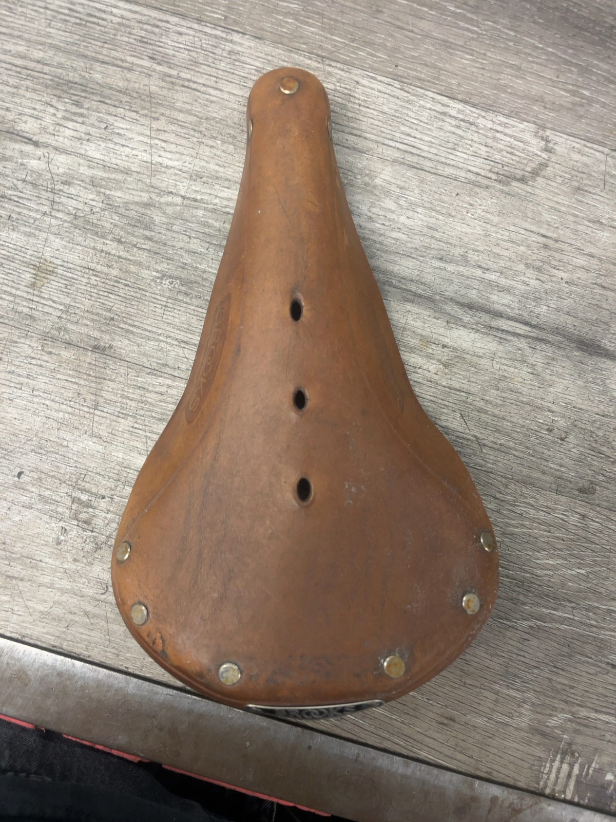 Brooks B17 Leather Bicycle Saddle Brown Good