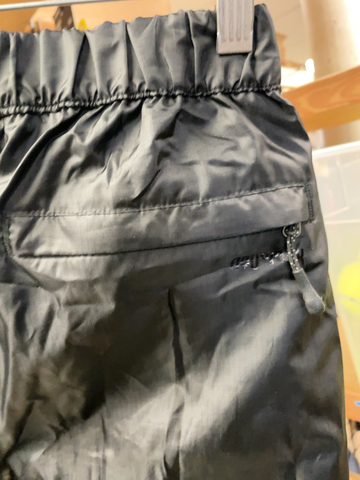 McKinley Aquamax Rain Pants Size S Black