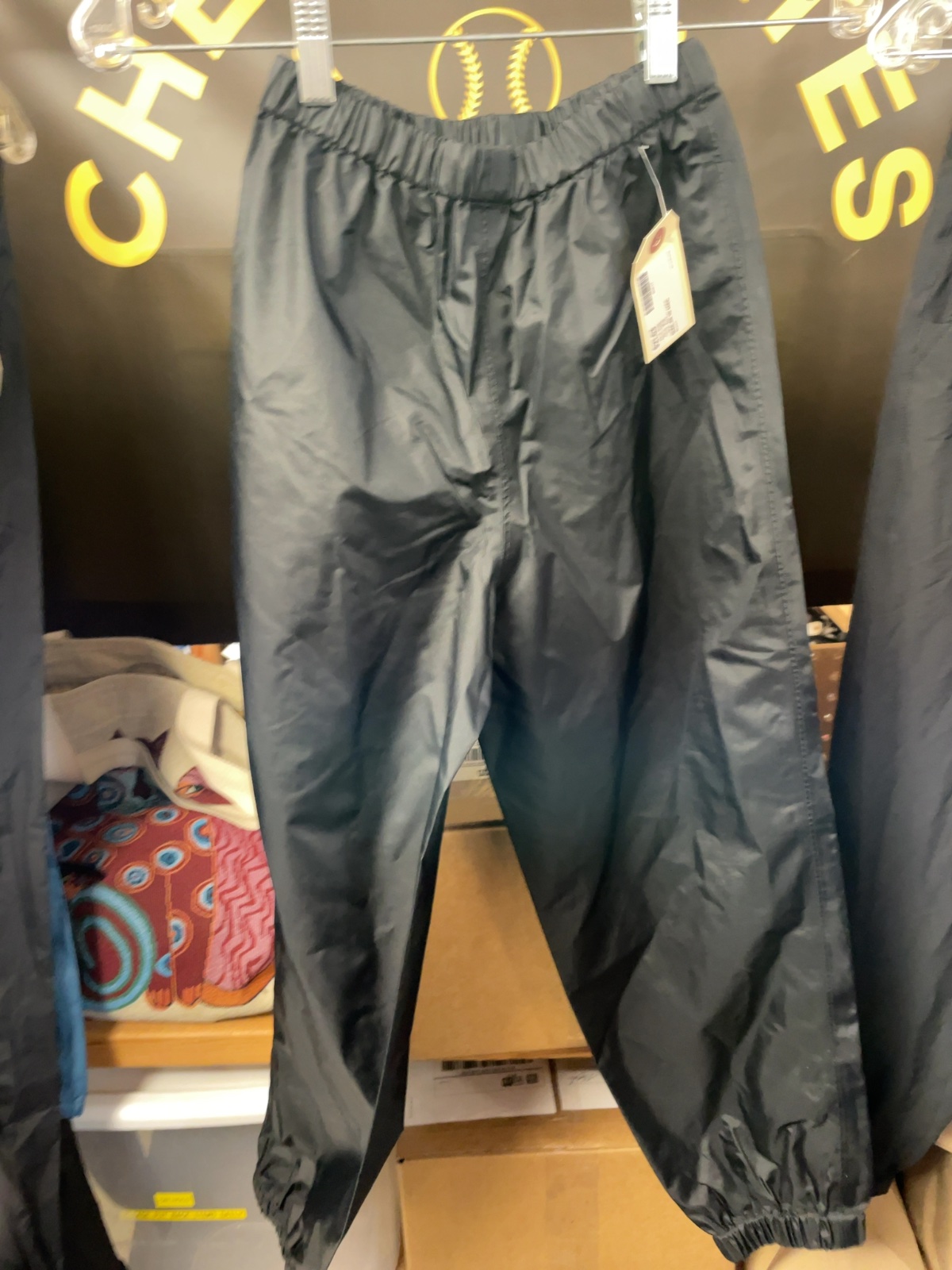MEC Youth Rain Pants Size 10 Black