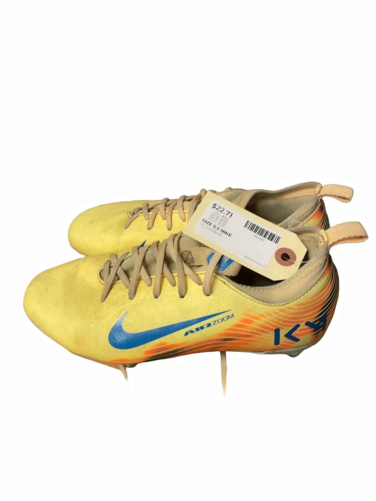 Nike Air Zoom Mercurial KM Size 5.5 Soccer Cleats - image 1