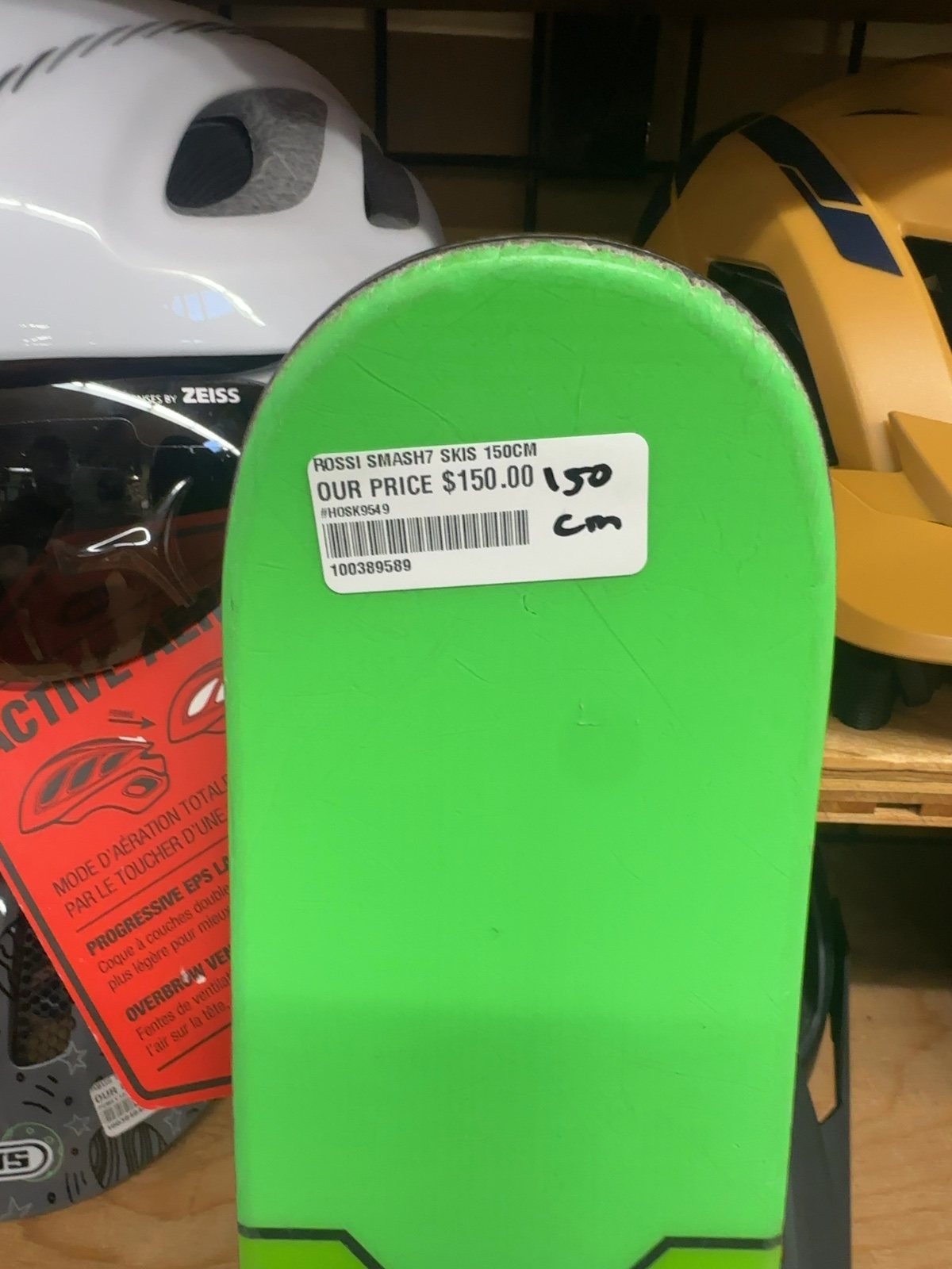 Rossignol Smash 7 Skis With Look Bindings 150 cm