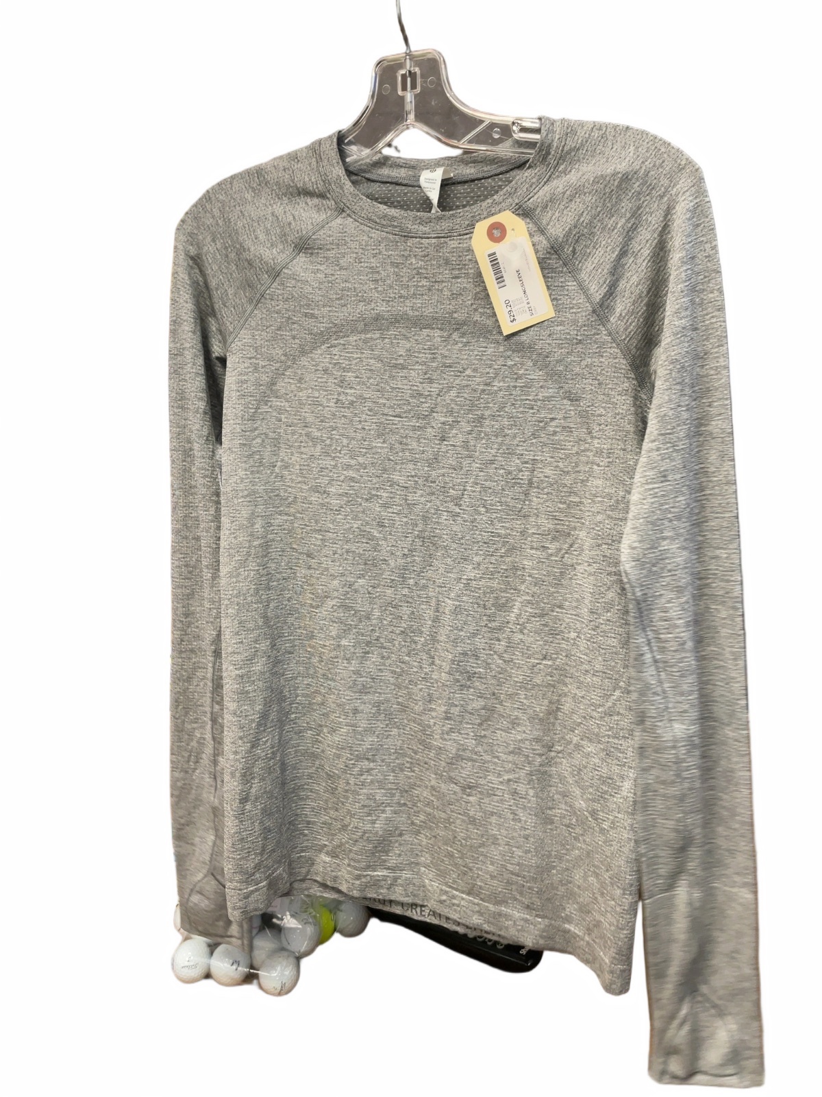 Lululemon Swiftly Tech Long Sleeve Shirt Size 8 Grey - image 1