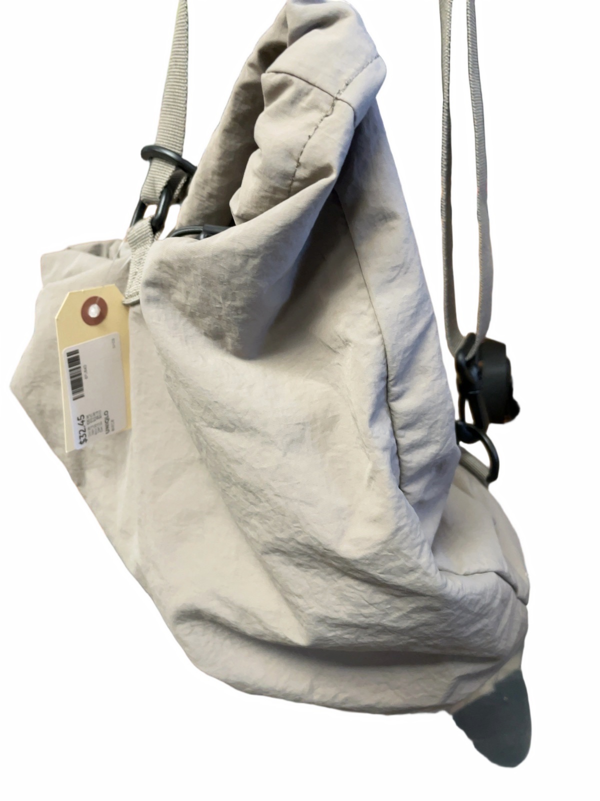 Uniqlo Drawstring Shoulder Bag Beige