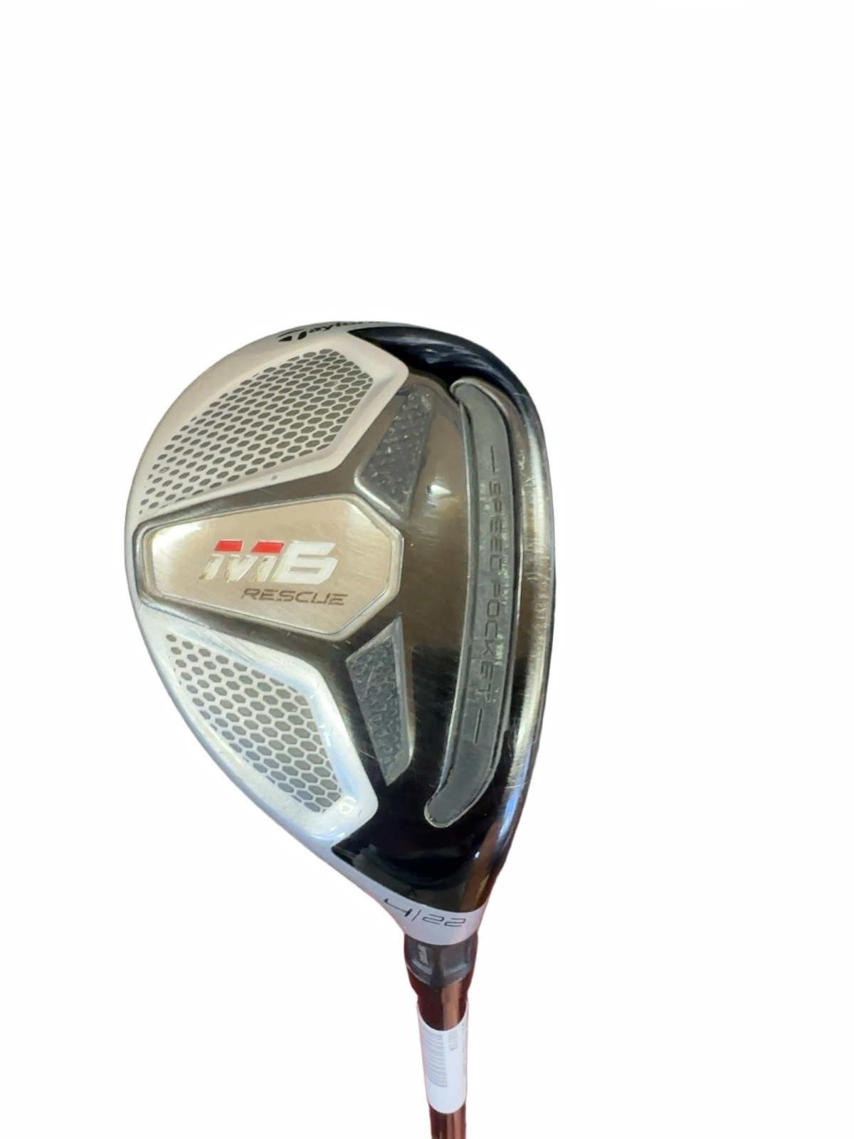 TaylorMade M6 Rescue 4 Hybrid 22° Fujikura 6R-Flex Shaft