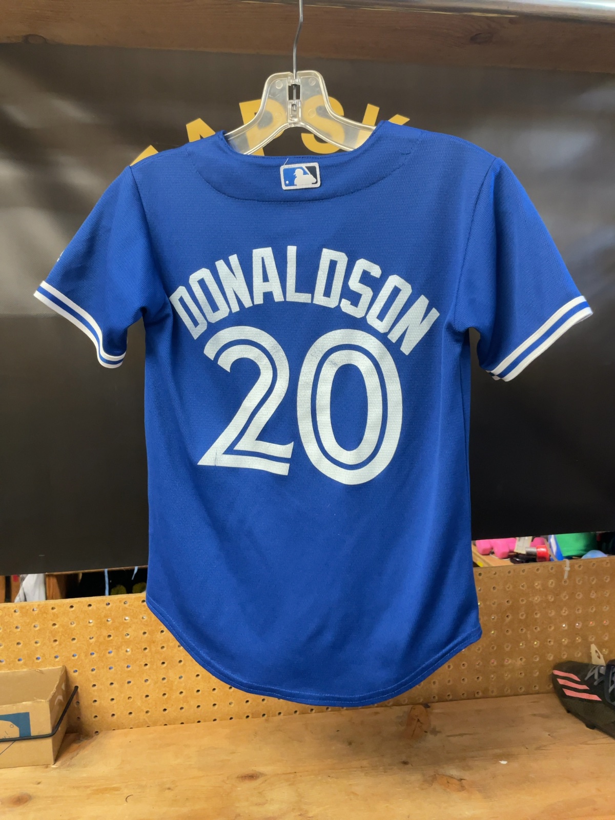 Majestic Toronto Blue Jays Donaldson #20 Jersey Youth S Blue