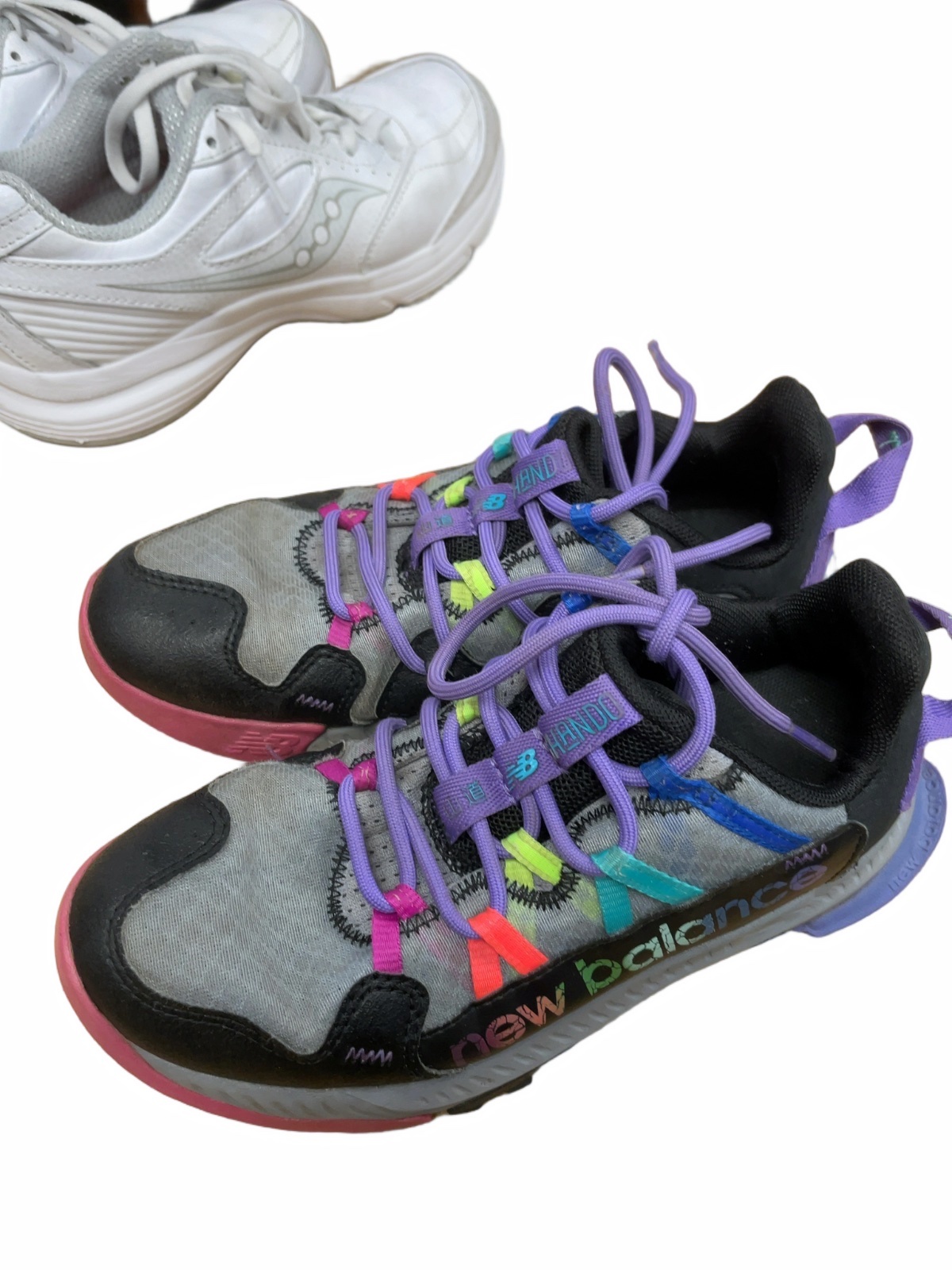 New Balance Shando Size 2 Youth Trail Running Shoes