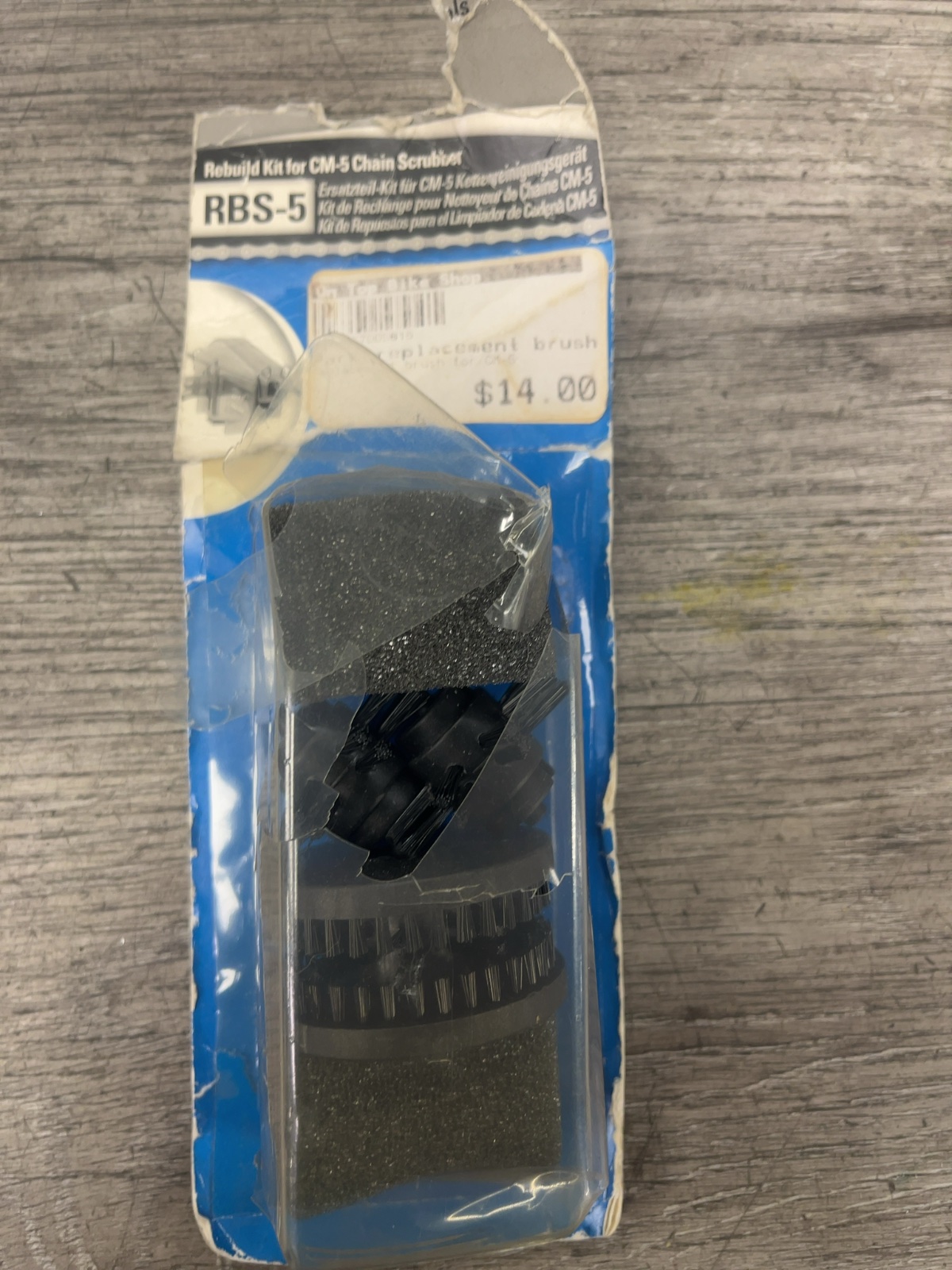 Park Tool RBS-5 CM-5 Chain Scrubber Rebuild Kit