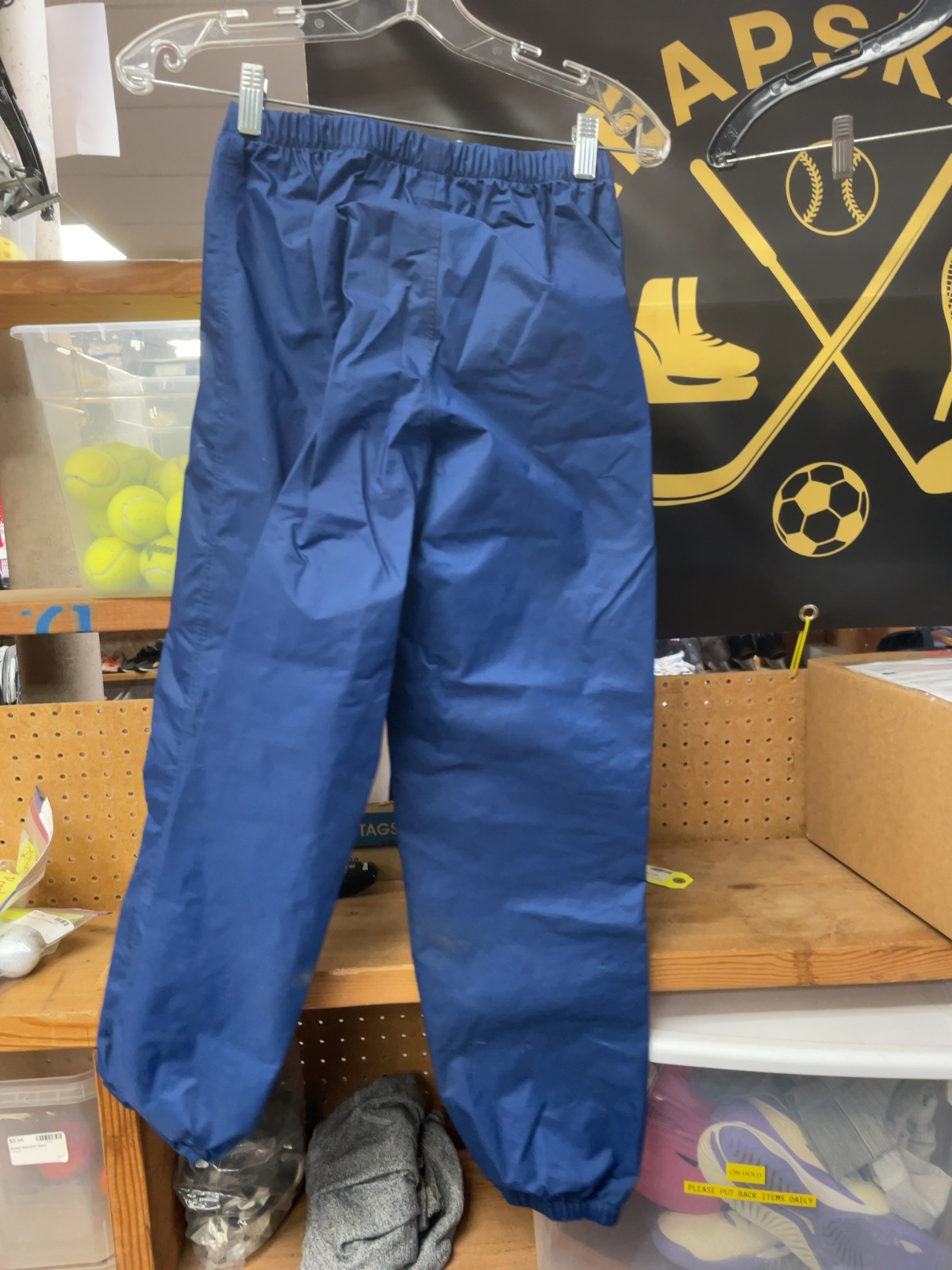 MEC Youth 14 Rain Pants Blue