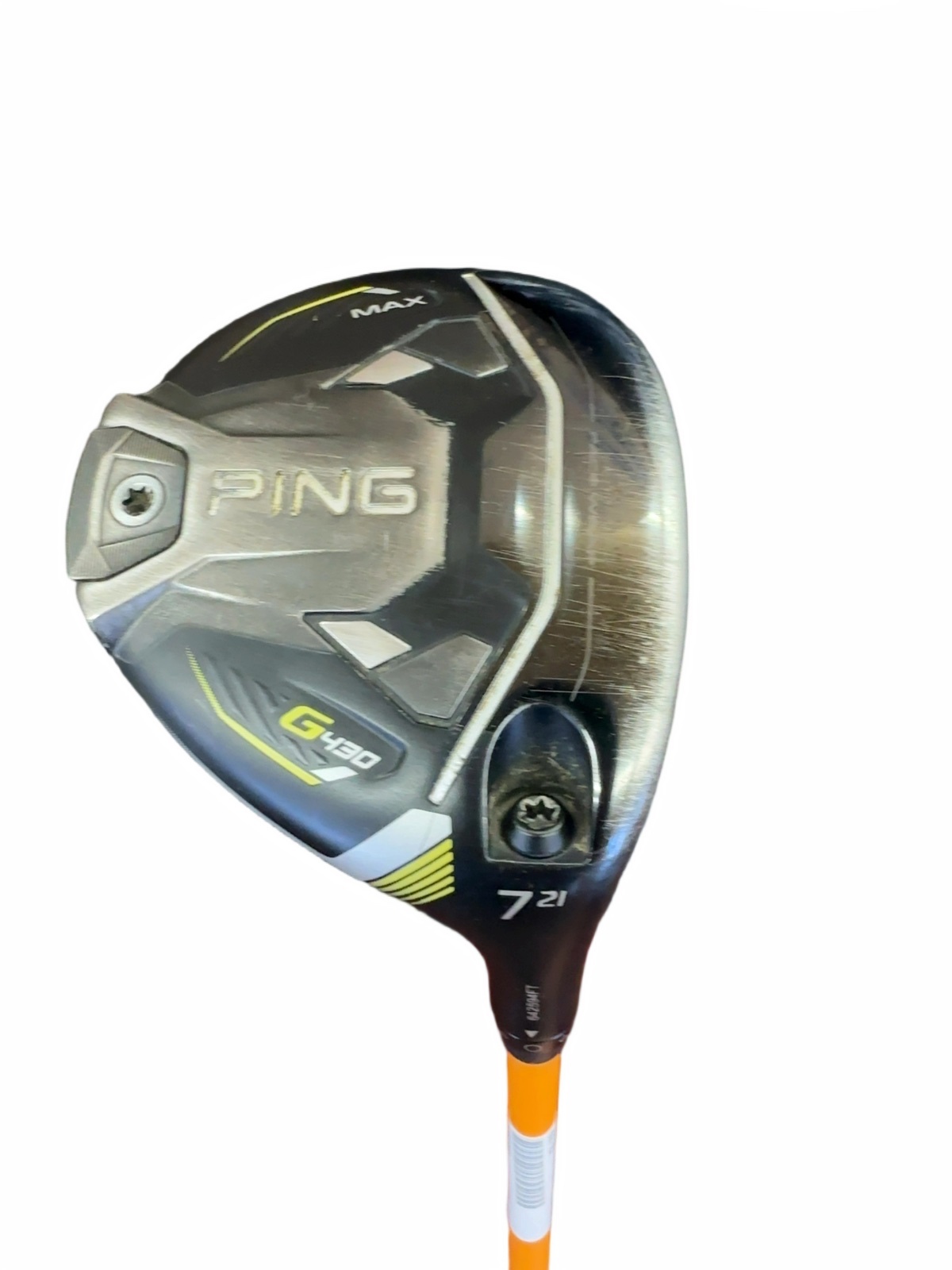 PING G430 MAX 7-Wood 21° Fairway Wood w/ UST Mamiya 7S Shaft