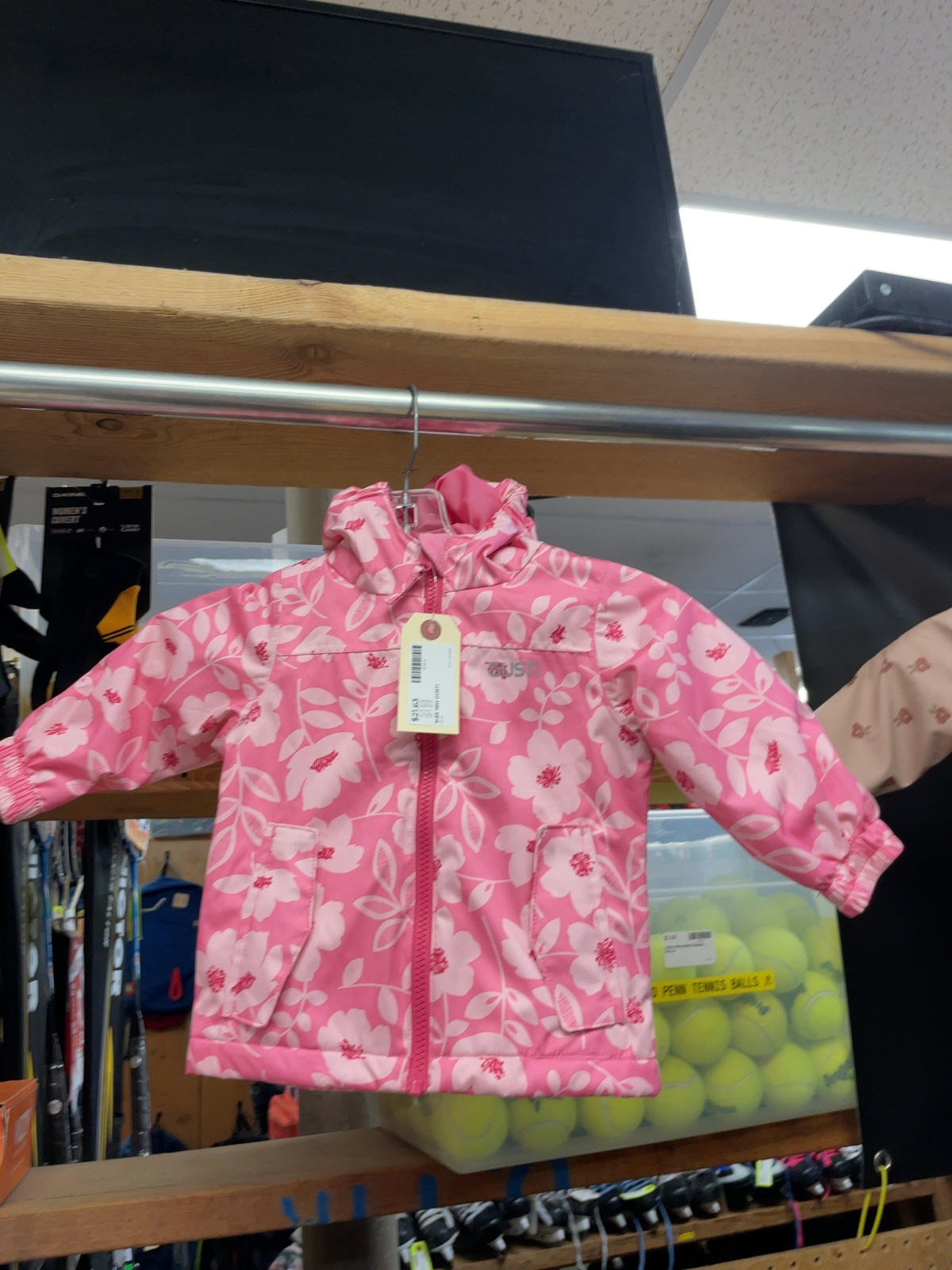 Gusti Floral Hooded Rain Jacket 18M