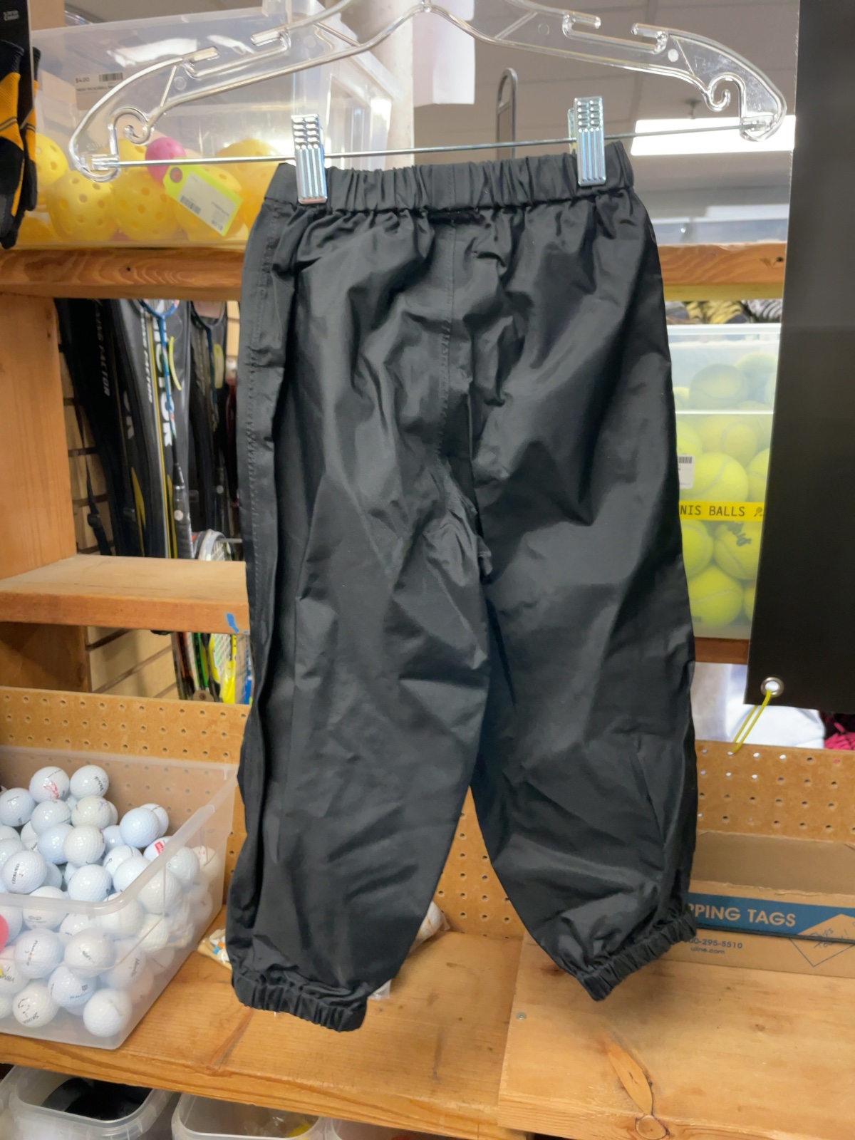 MEC Rain Pants JR 4 Black
