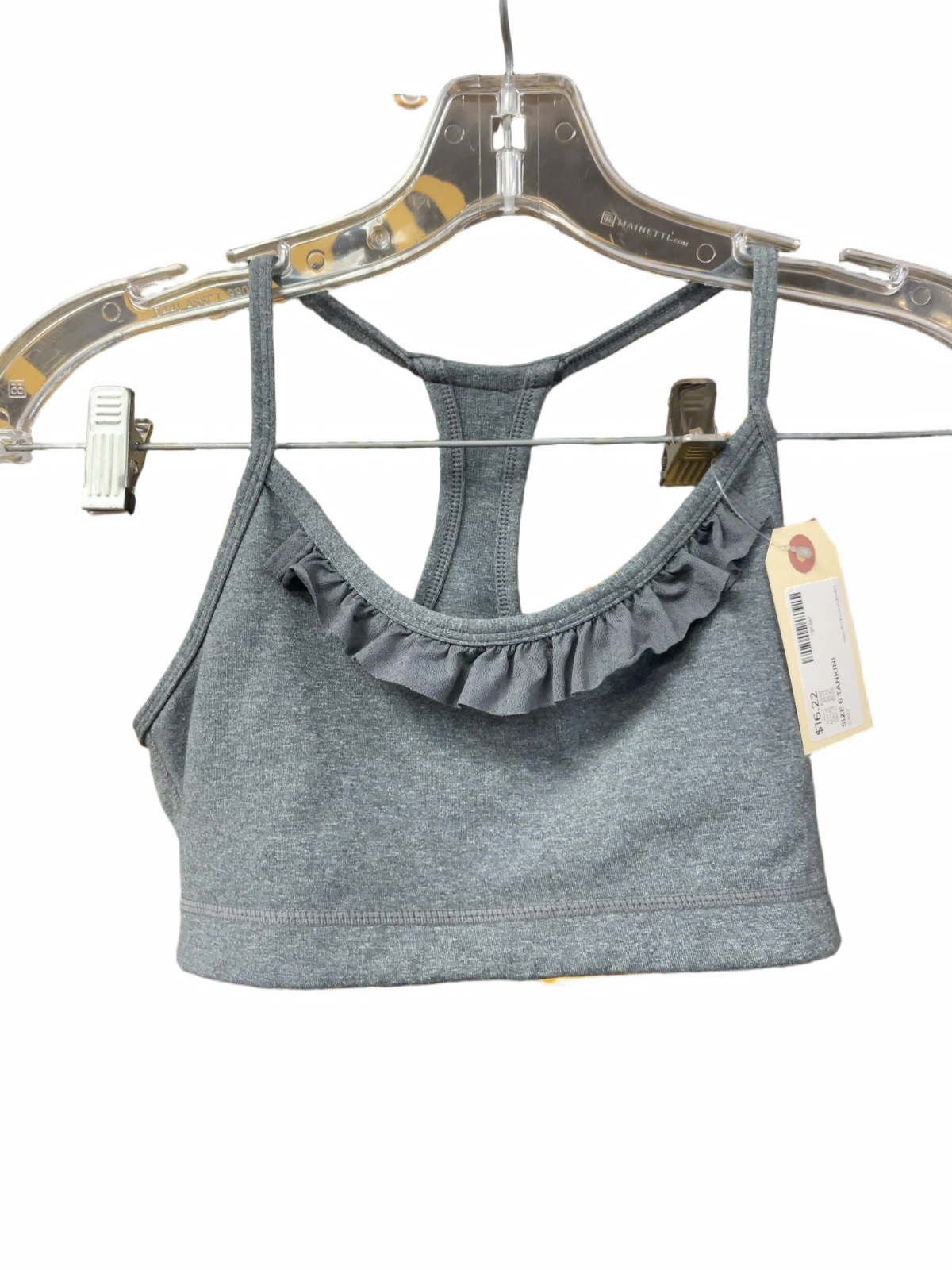 Lululemon Ruffled Racerback Sports Bra Size 6