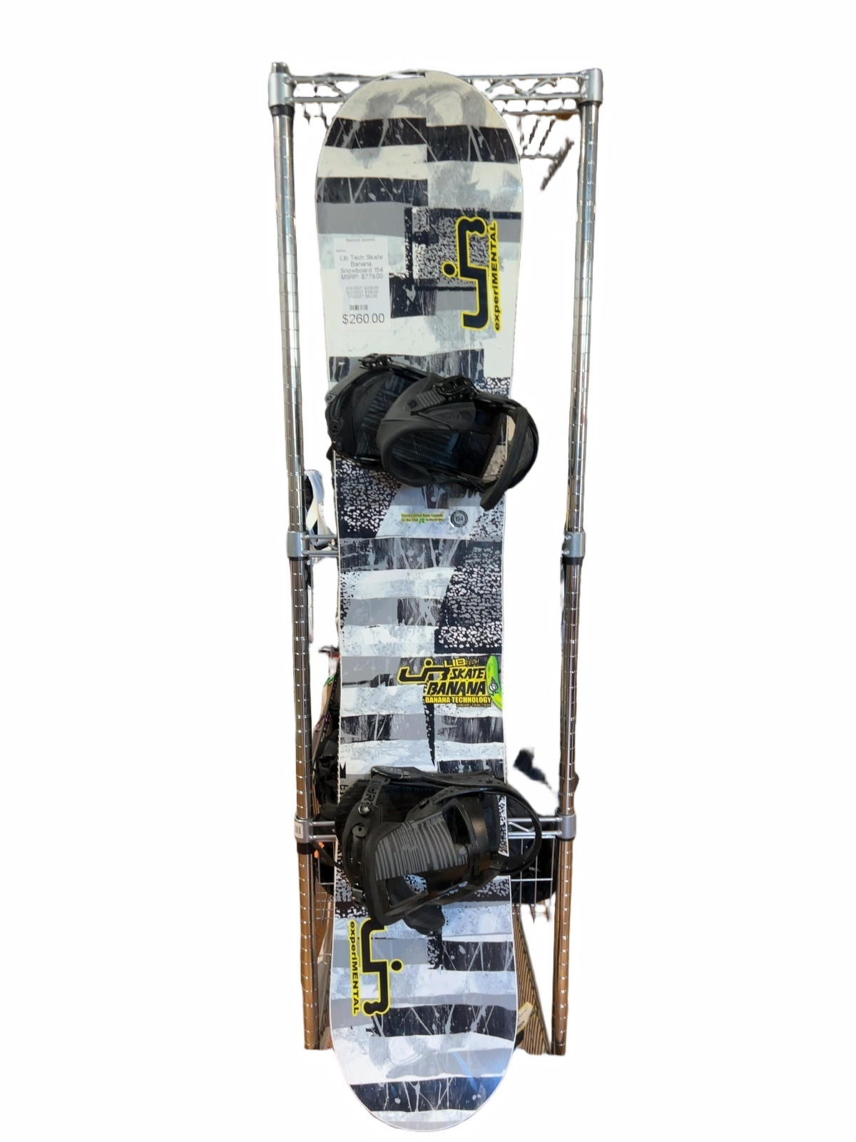 Lib Tech Skate Banana Snowboard with Bindings - Good Condition - 154 cm