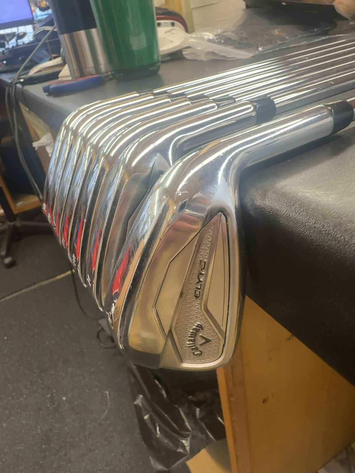 Callaway Elyte Iron Set 5-PW, AW True Temper Vector R-Flex