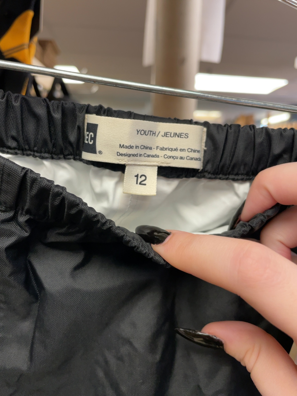 MEC Youth Size 12 Rain Pants