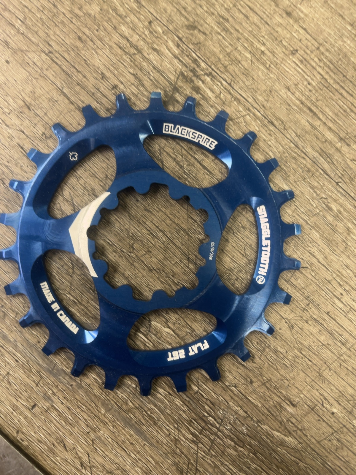 Blackspire Snaggletooth Boost 148 Cinch Chainring 30T Black Good