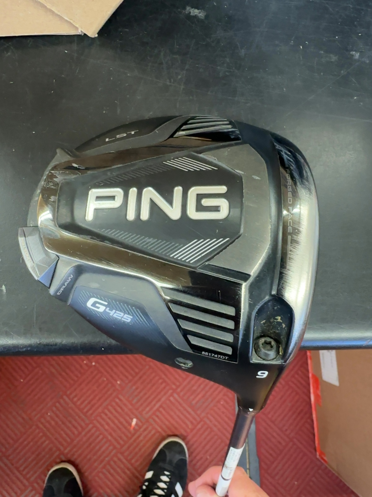 Ping G425 LST 9° Driver - Stiff Flex 65g Shaft