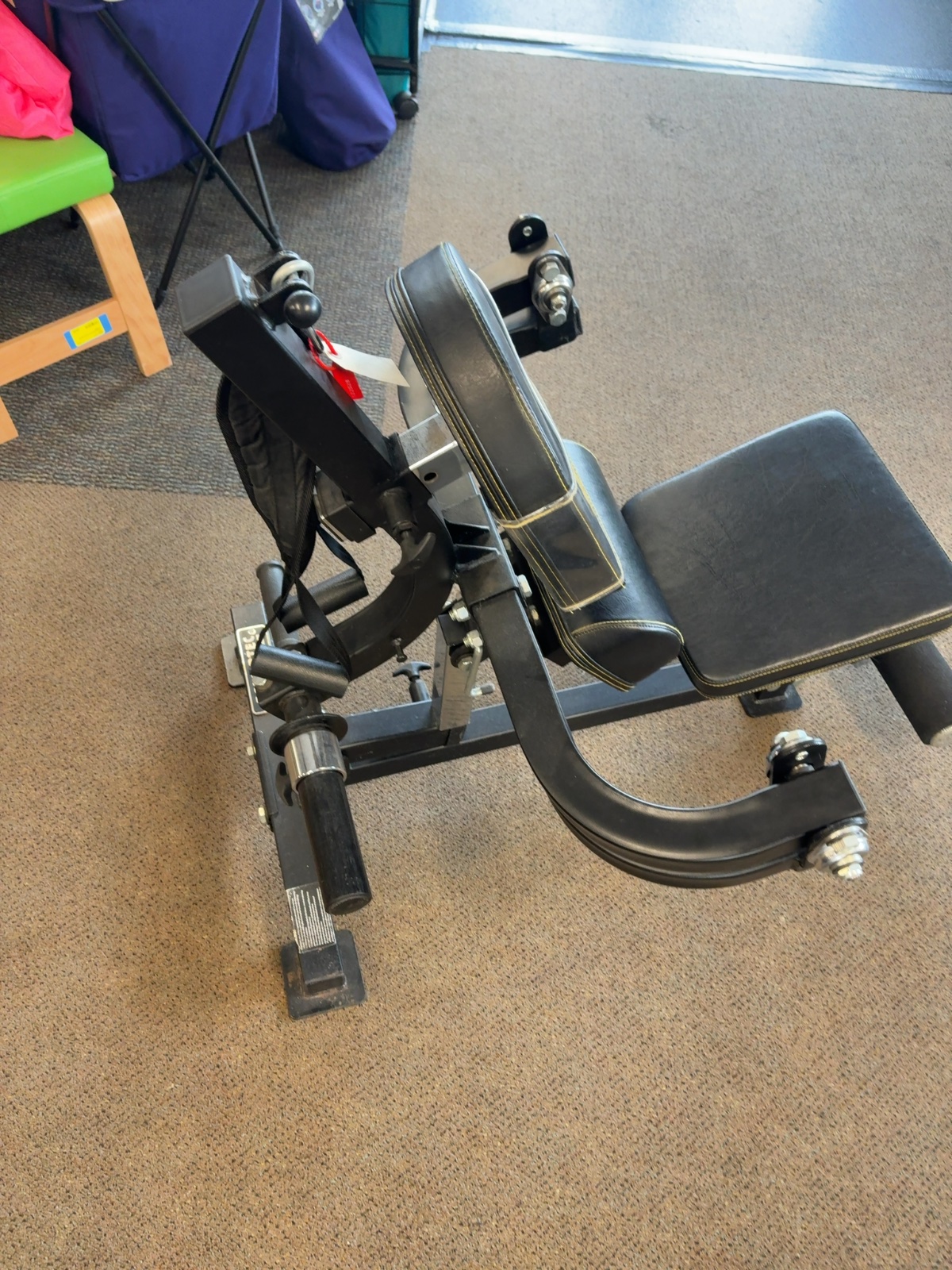Powertec Fitness Ab Crunch Machine Black Good