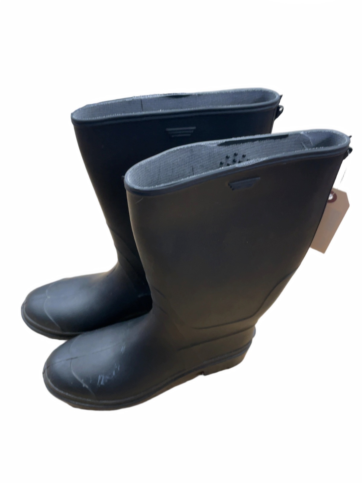 Size 8 Black Rain Boots