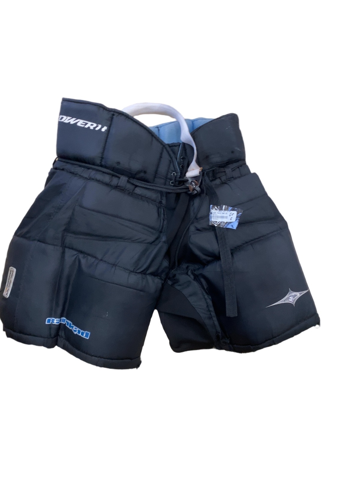 Powertek Senior Small Hockey Goalie Pants - Black - image 1