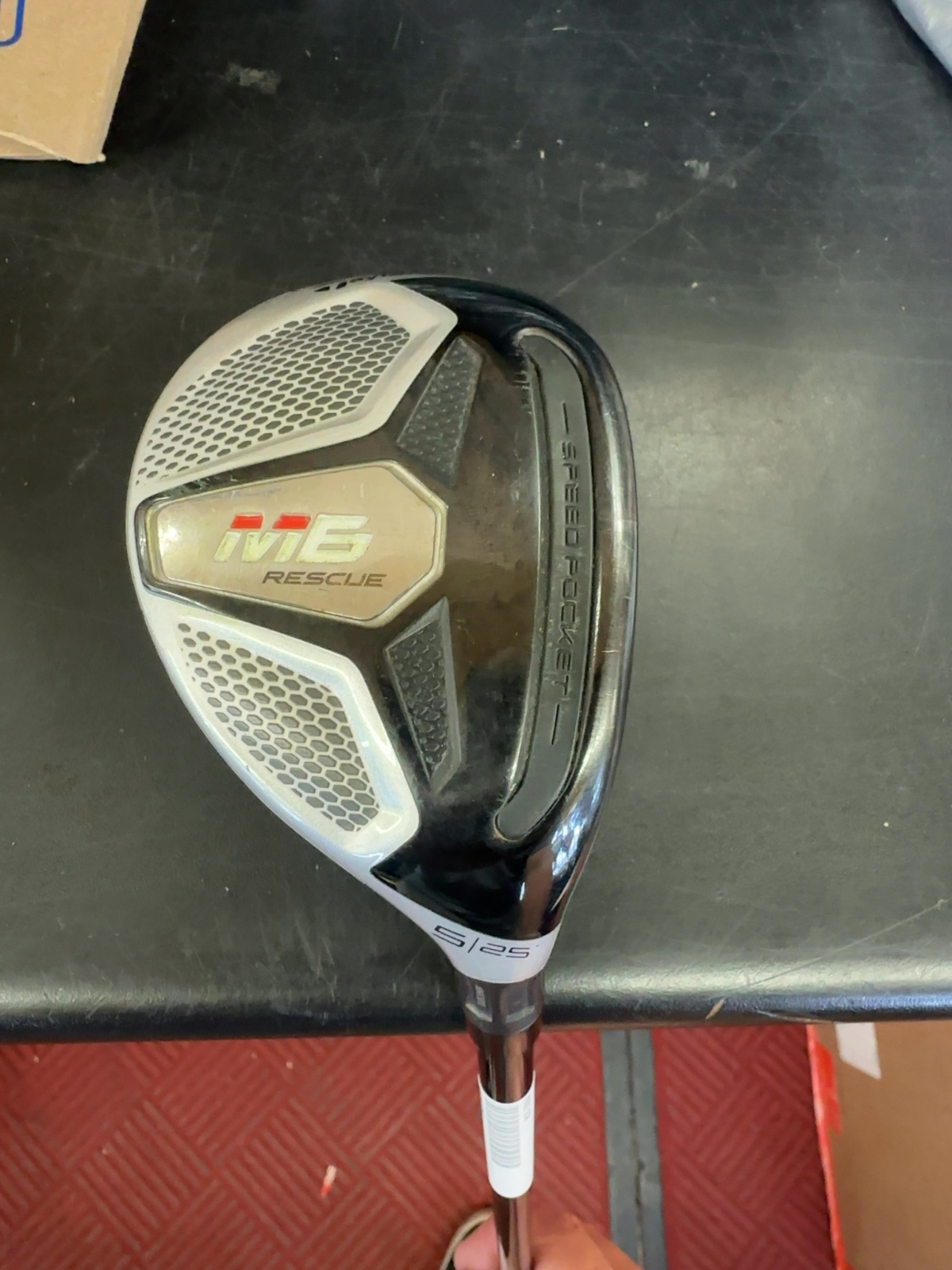 TaylorMade M6 Rescue 5 Hybrid 25° Fujikura 6 R-Flex