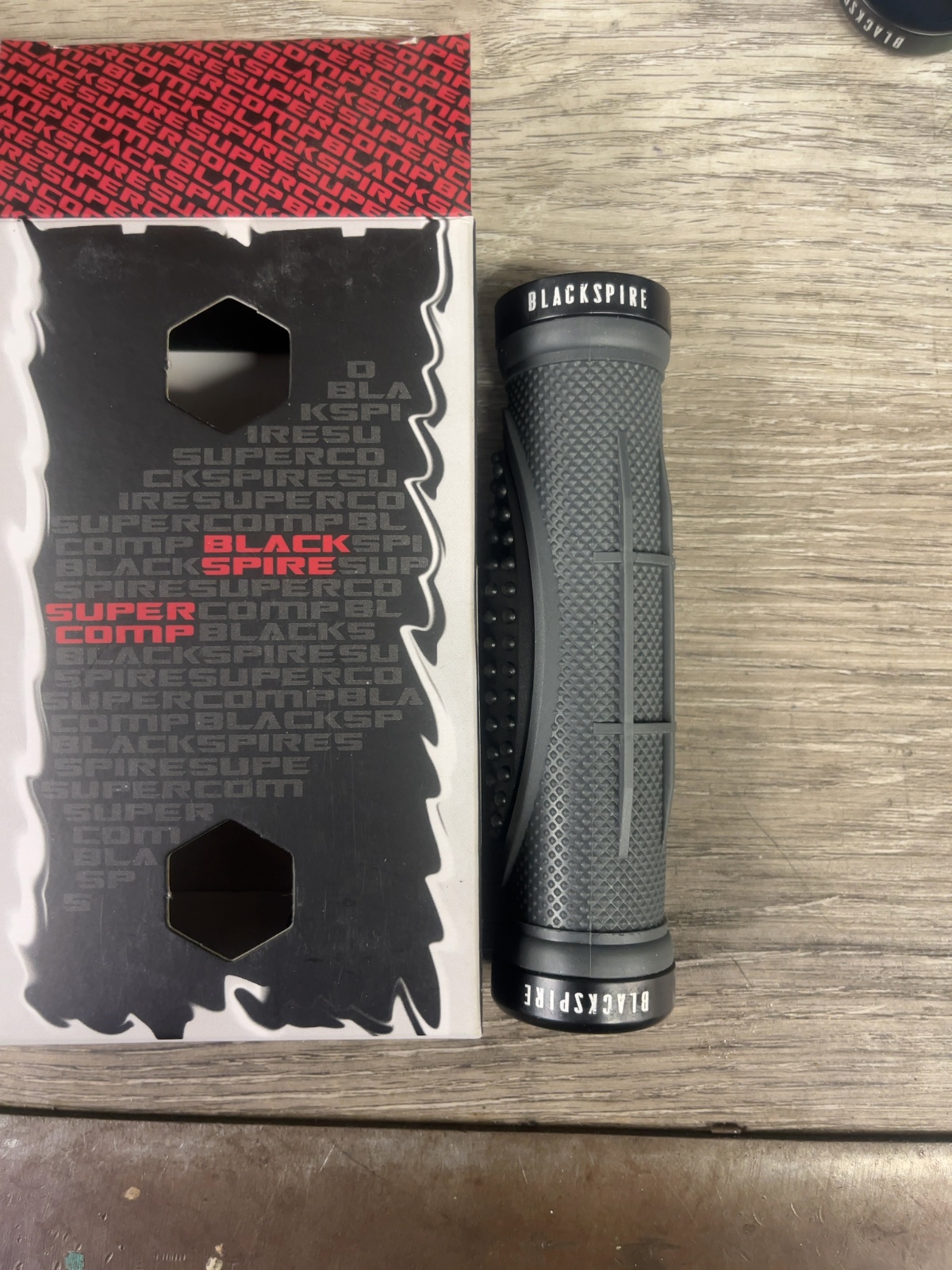 Blackspire Supercomp Lock-On Grips Black New
