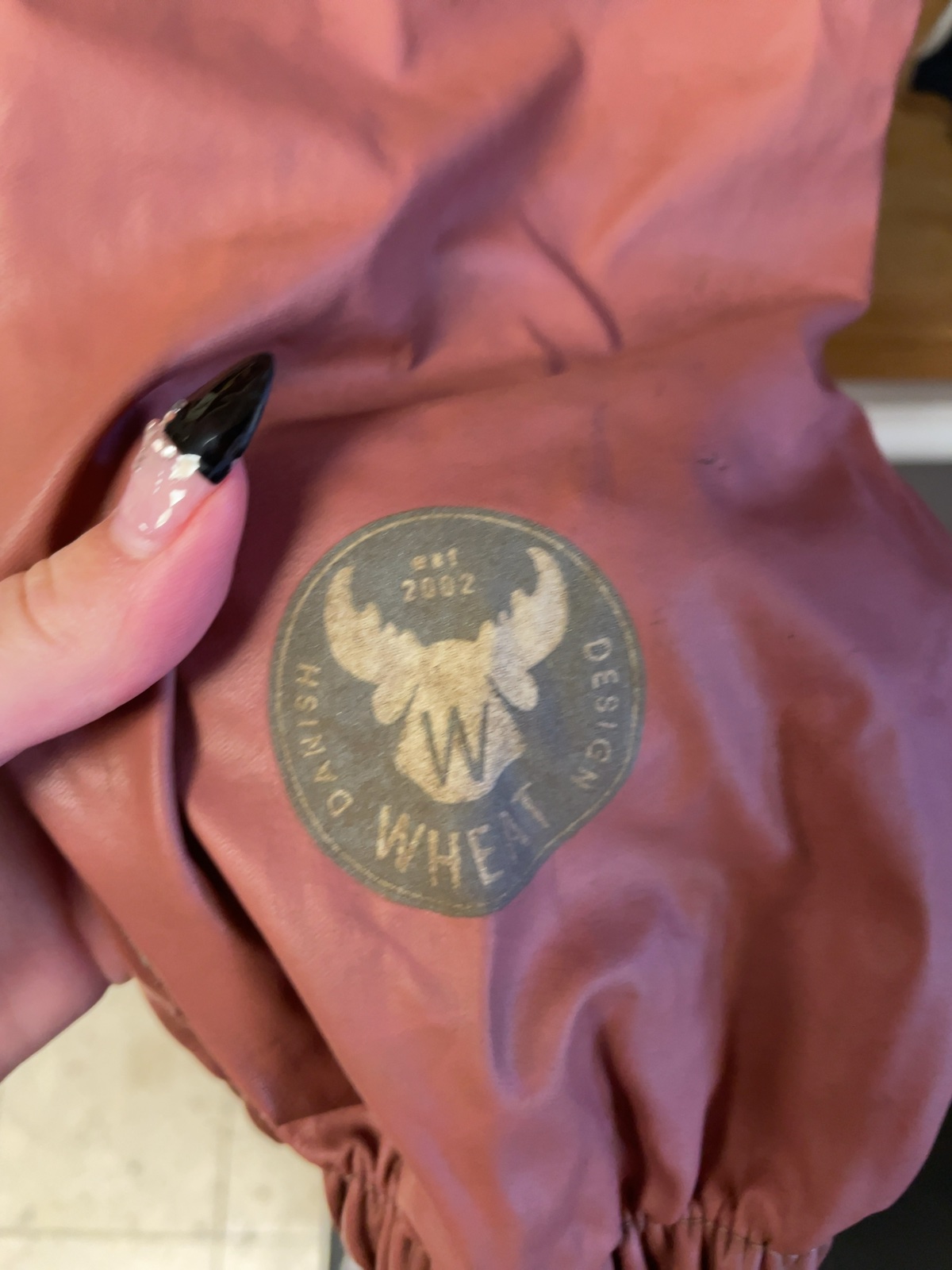Wheat Size JR 6 Rain Pants Pink