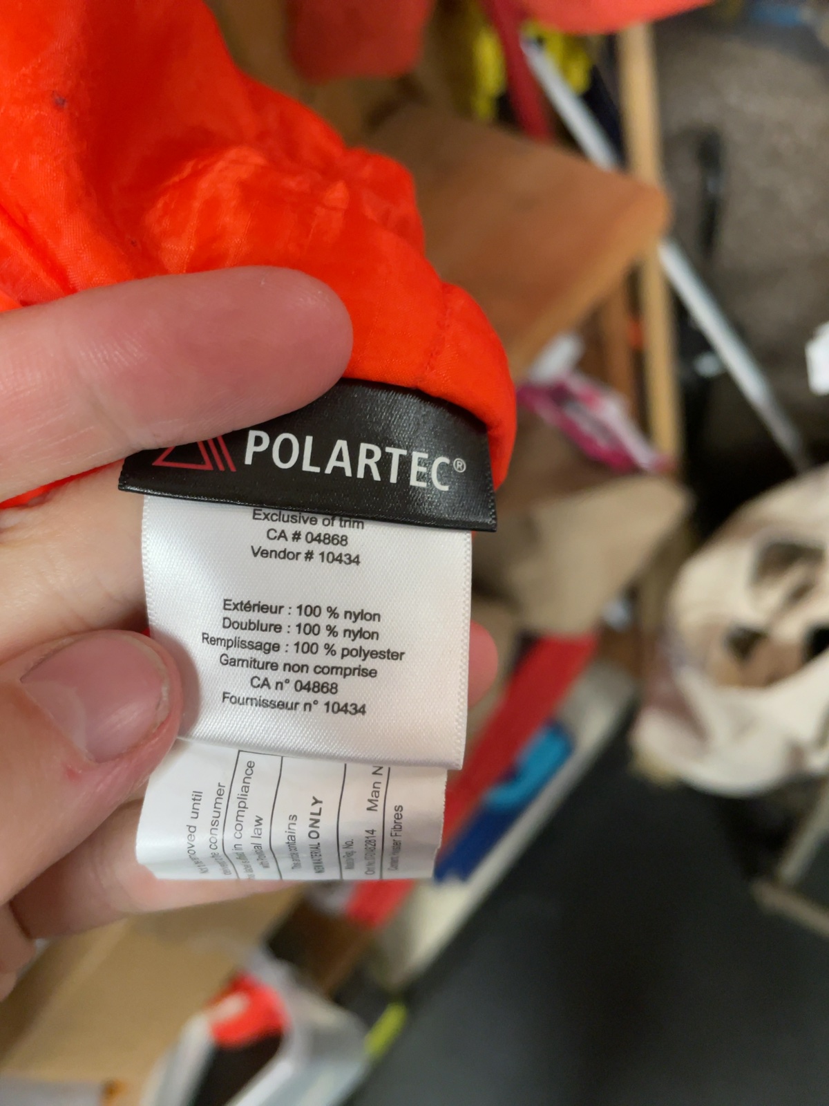 MEC Hooded Insulated Jacket Size S